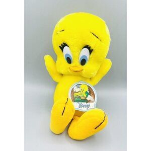 Tweety Bird Plush 10” Looney Tunes Warner Bros 24k  with Tags 1993 Vintage